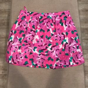 J Crew Floral Skirt